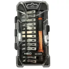 NEO TOOLS Modellező Kés Készlet 14R. Preciziós 