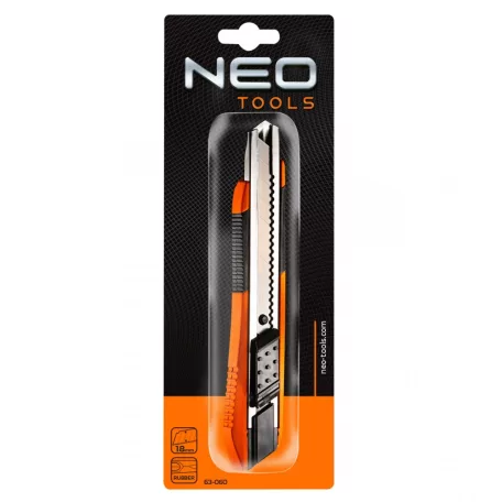NEO TOOLS Pvc Vágókés 18mm Fémbet.Tördelh.Peng.