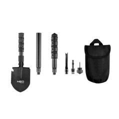 MULTIFUNKC.TÚLÉLŐ TÁBORI ÁSÓ 63CM+7SZER NEO TOOLS