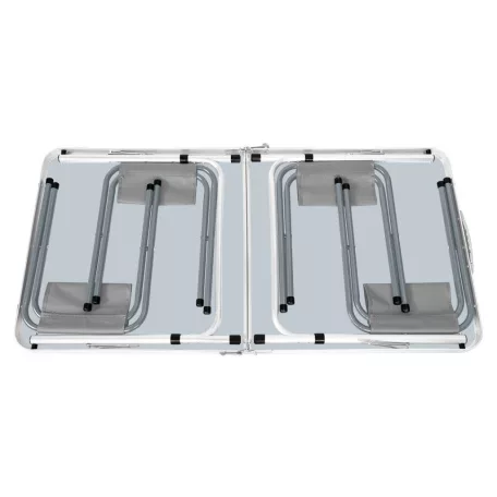 NEO TOOLS Kempingasztal 4 Székkel Összecsuk.Tokban 