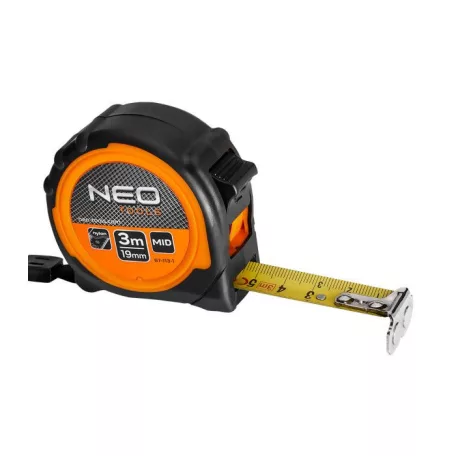 Neo Tools Mérőszalag 3M/19mm Mágneses