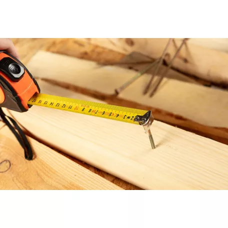 NEO TOOLS Mérőszalag 5M/19 mm Acél Autostop+Rögzítő 