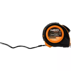 NEO TOOLS Mérőszalag 7,5M/25 mm Acél Autostop+Rögz. 