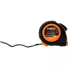 NEO TOOLS Mérőszalag 10M/25 mm Acél Autostop+Rögz. 