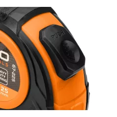 NEO TOOLS Mérőszalag 10M/25 mm Acél Autostop+Rögz. 