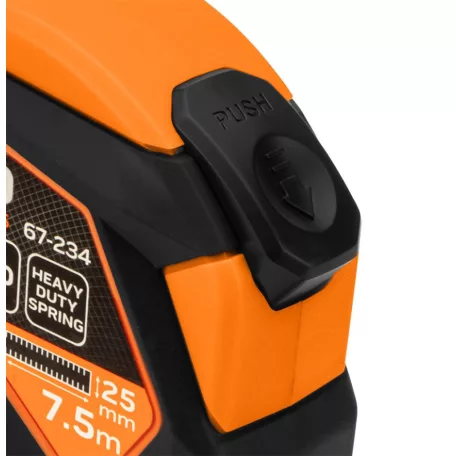 NEO TOOLS Mérőszalag 7,5M/25 mm Acél Mágn.Auto.Rögz 