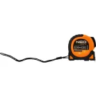 NEO TOOLS Mérőszalag 3M/16 mm Erős.Mágn.Autos.+Rögz Fekete
