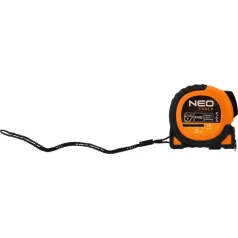   NEO TOOLS Mérőszalag 3M/16 mm Erős.Mágn.Autos.+Rögz Fekete