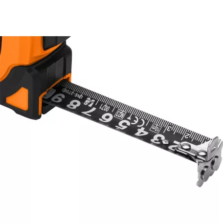 NEO TOOLS Mérőszalag 3M/16 mm Erős.Mágn.Autos.+Rögz Fekete