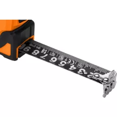   NEO TOOLS Mérőszalag 5M/25 mm Erős.Mágn.Autos.+Rögz Fekete