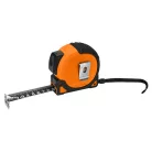 NEO TOOLS Mérőszalag 7,5M/25 mm Erős.Mágn.Autos.+Rö Fekete