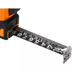   NEO TOOLS Mérőszalag 10M/25 mm Erős.Mágn.Autos.+Rö Fekete