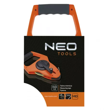 NEO TOOLS Mérőszalag 50M*13mm Tekerős