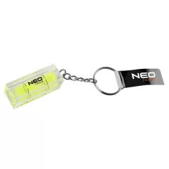 NEO TOOLS Kulcstartó,Vízmérték Libella 15*40 mm 