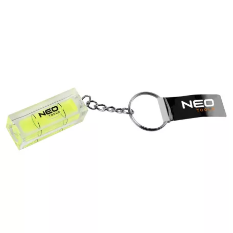 NEO TOOLS Kulcstartó,Vízmérték Libella 15*40 mm 