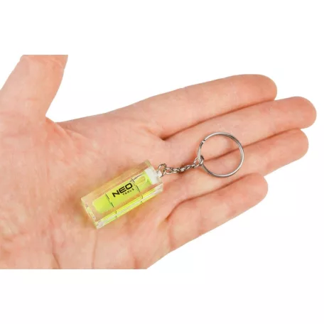 NEO TOOLS Kulcstartó,Vízmérték Libella 15*40 mm 