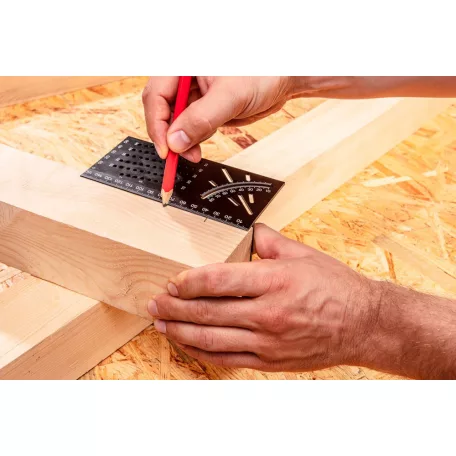 NEO TOOLS Derékszög,Vonalzó,Szögmérő 3D Jelölő Sab