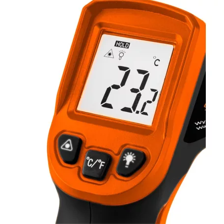 NEO TOOLS Infra Hőmérő 50-400"C Folyadék,Levegő,Te 