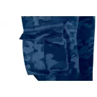 NEO TOOLS Munkaruha Kantárosnadrág Camo Navy M/50