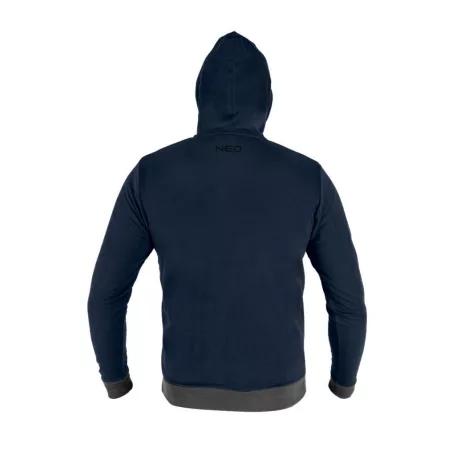 NEO TOOLS Munkaruha Pulóver Kapucnis Comfort S.Kék 