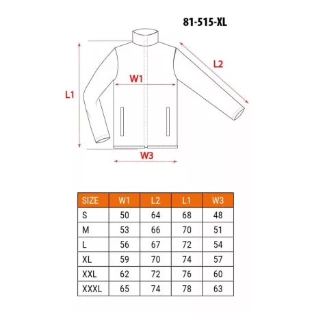 NEO TOOLS Munkaruha Pulóver Outdoor Cippzár.Szürke L