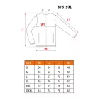 NEO TOOLS Munkaruha Pulóver Outdoor Cippzár.Szürke M