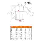 NEO TOOLS Munkaruha Pulóver Outdoor Cippzár.Szürke 