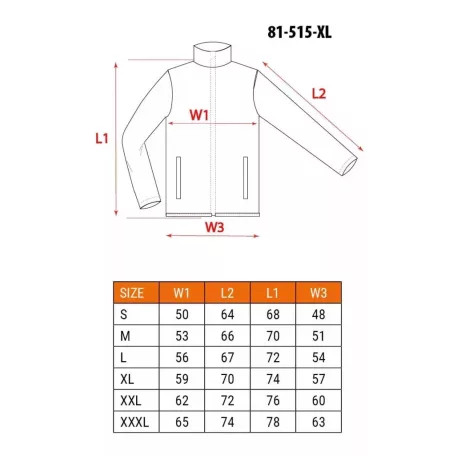 NEO TOOLS Munkaruha Pulóver Outdoor Cippzár.Szürke 