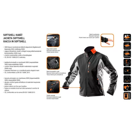 NEO TOOLS Munkaruha Dzseki Xl/56 Vizhatl.81-550-Xl