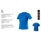 NEO TOOLS Munkaruha Póló Hd+ Kék 100% Pamut S