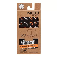 NEO TOOLS Munkaruha Boxeralsó Basic Xl 3 db 