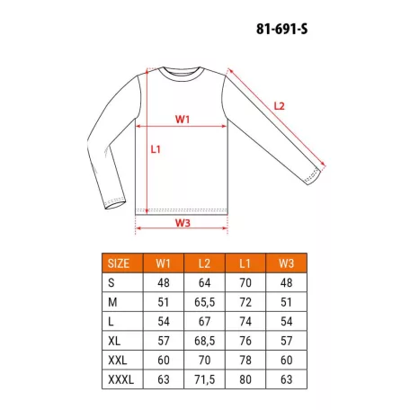 NEO TOOLS Munkaruha Póló Hosszú Ujjú Fekete Neo S 