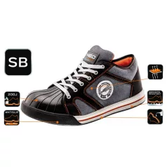 NEO TOOLS Munkacipő Szövet Sb Tip Méret:45