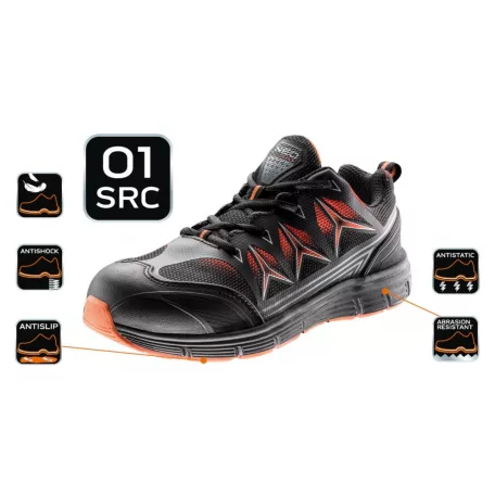 NEO TOOLS Munkacipő Fémmentes O1 M:46