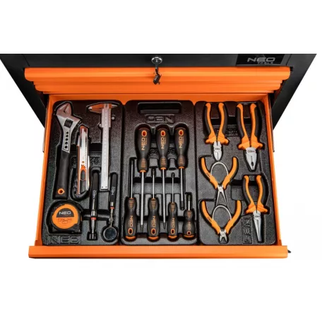 NEO TOOLS Szerszámkocsi 6Fiók.Zárh.Gur46*68*1030Cm