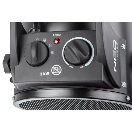 NEO TOOLS Ipari Ptc Elektrom.Kerámia Hősugárzó 3Kw