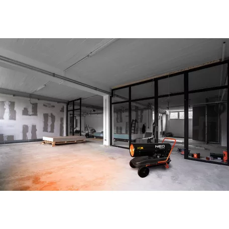 Neo Tools Gázolajos Hőlégbefúvó 30Kw 34L, 750 M3/H