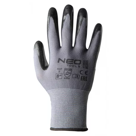 NEO TOOLS Védőkesztyű Nitriles Nylon 9"