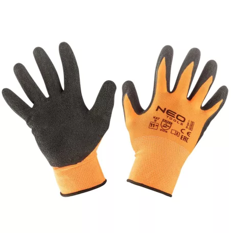Neo Tools Védőkesztyű Latexes Polyester 11"