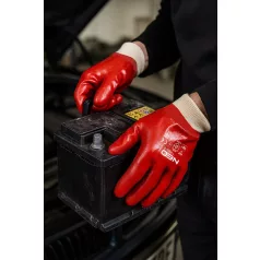   NEO TOOLS Védőkesztyű Pamut Vegyszerálló Pvc Be10" 