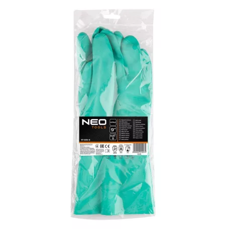 NEO TOOLS Védőkesztyű Vegyileg Ellenálló 9" Nitril 