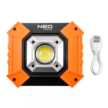 NEO TOOLS Reflektor Talpas 3*Aaelem 750Lum Led 10W