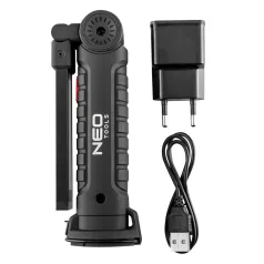 NEO TOOLS Műhelylámpa Tölthető 200Lm Cob 