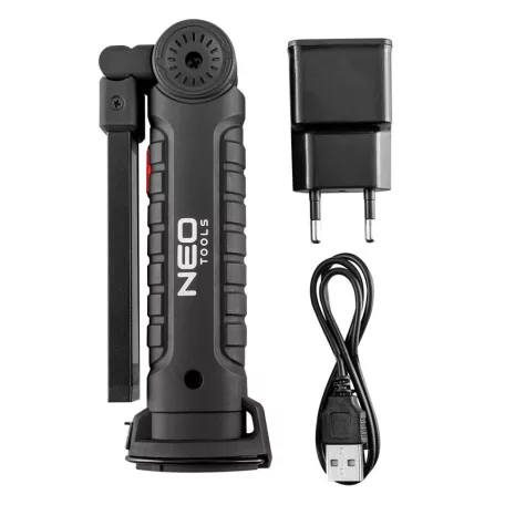 NEO TOOLS Műhelylámpa Tölthető 200Lm Cob 