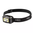 Neo Tools Fejlámpa Tölthető Usb 250 Lumen