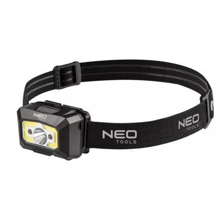 Neo Tools Fejlámpa Tölthető Usb 250 Lumen