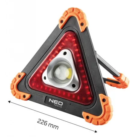 Neo Tools Elemlámpa Elakadásjelző 800Lm Cob Led