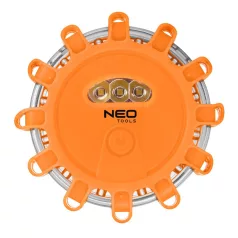 NEO TOOLS Elakadásjelző Lámpa 12+3Led 5Funk. 3*Aaa 