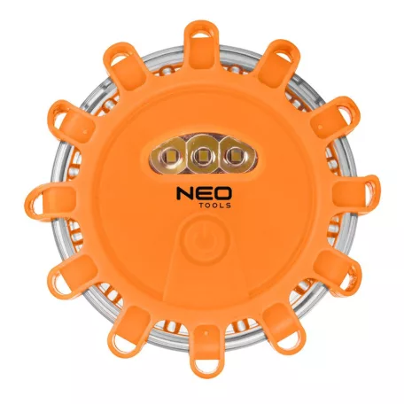 NEO TOOLS Elakadásjelző Lámpa 12+3Led 5Funk. 3*Aaa 