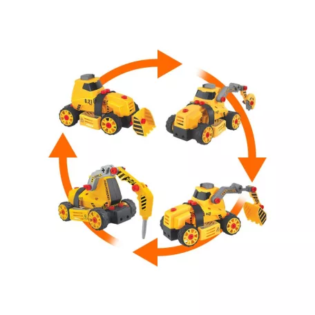 NEO TOOLS Kotrógép 4:1 Gyerekeknek Szerelőkészlett 